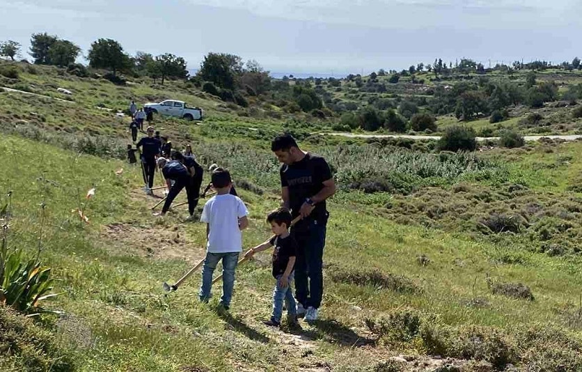 Melco Cyprus clean-up at Ypsonas