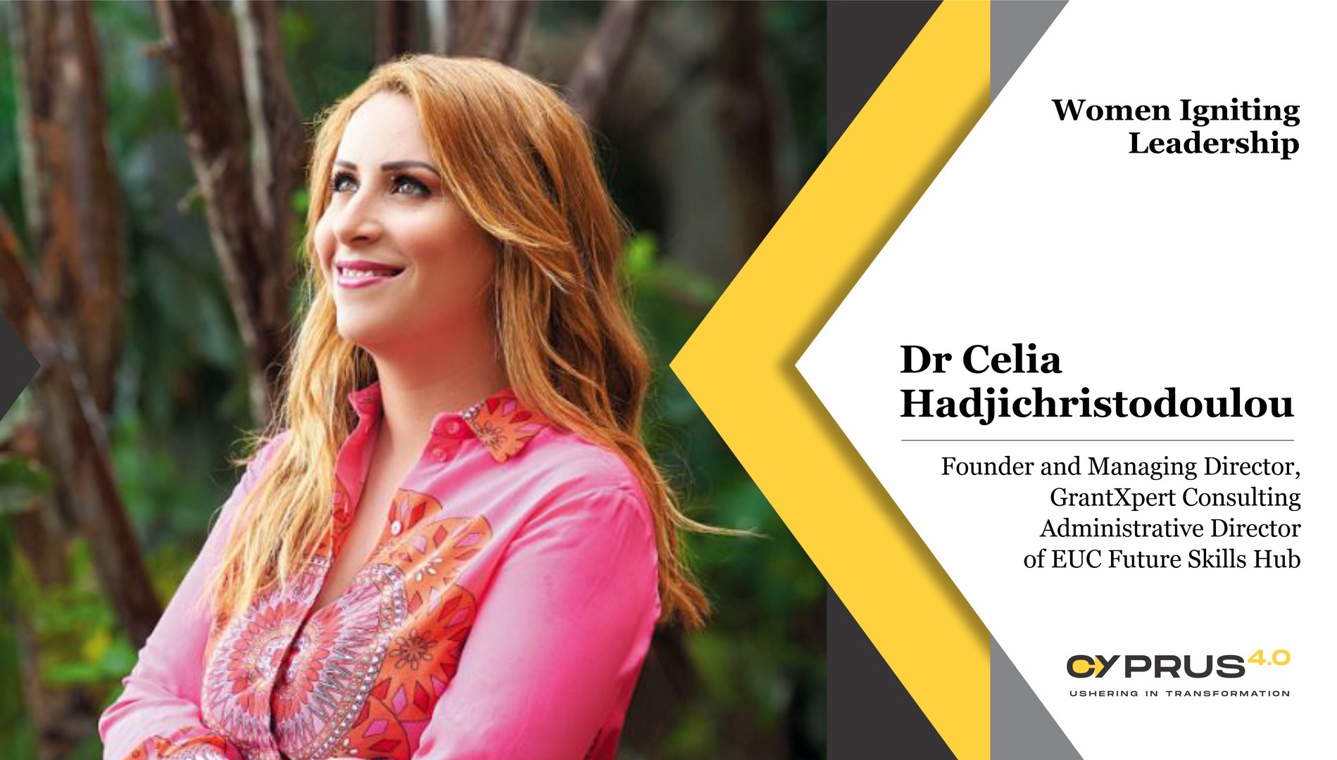image Cyprus 4.0: Dr Celia Hadjichristodoulou