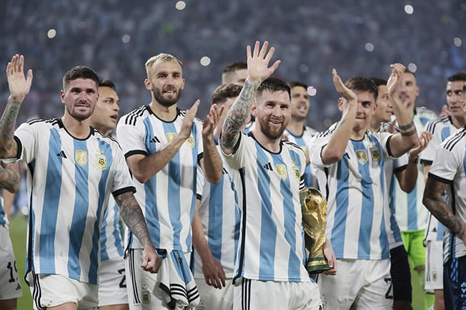 image Shirts worn by Messi at World Cup expected to fetch record price