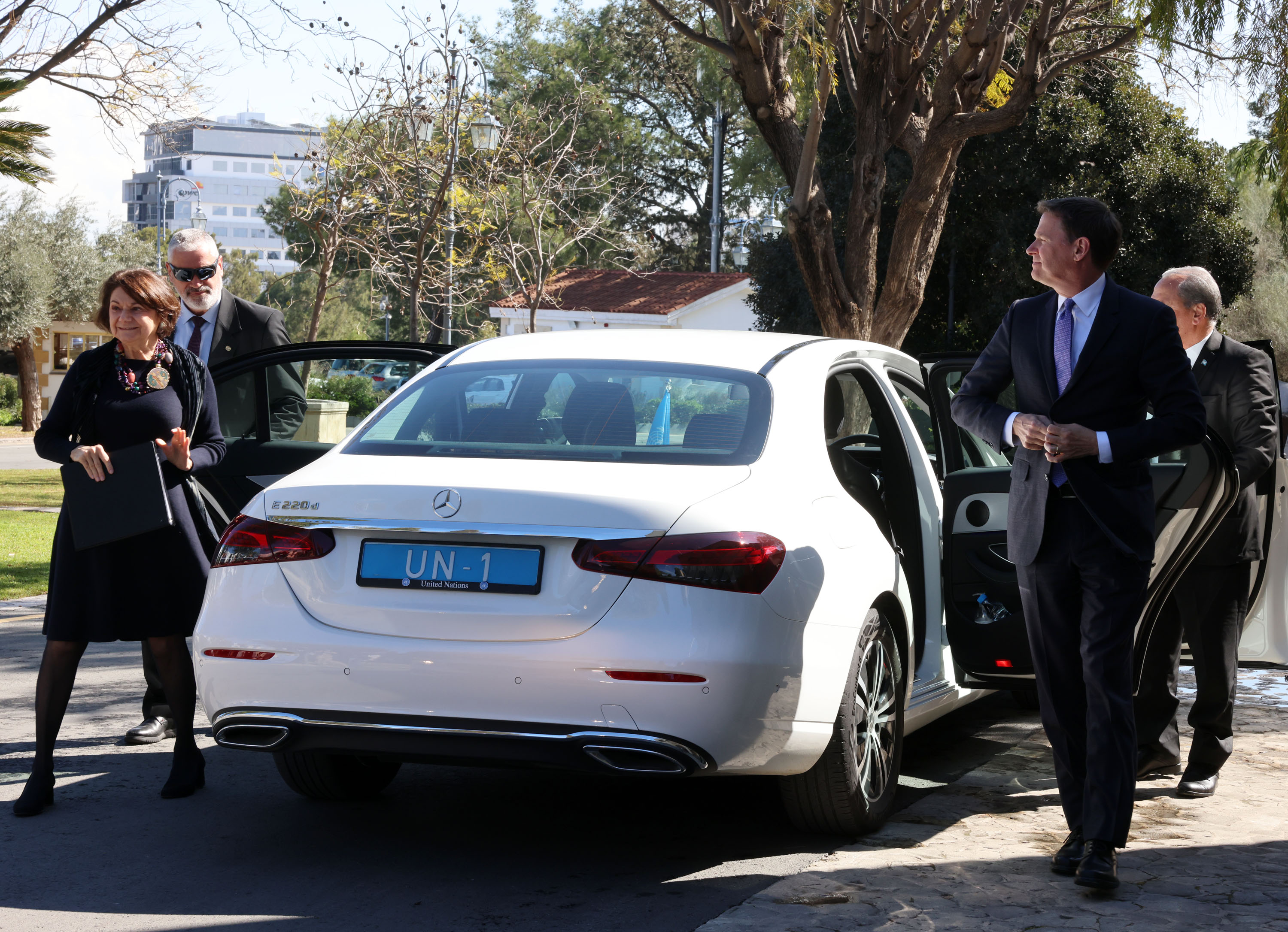 image UN envoy DiCarlo arrives to Cyprus for talks with leaders on Monday