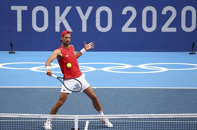 image Djokovic targets elusive gold medal at Paris Olympics
