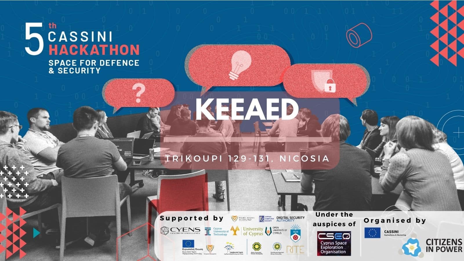 image CASSINI Hackathon returns to Cyprus focusing on space, defence and cybersecurity