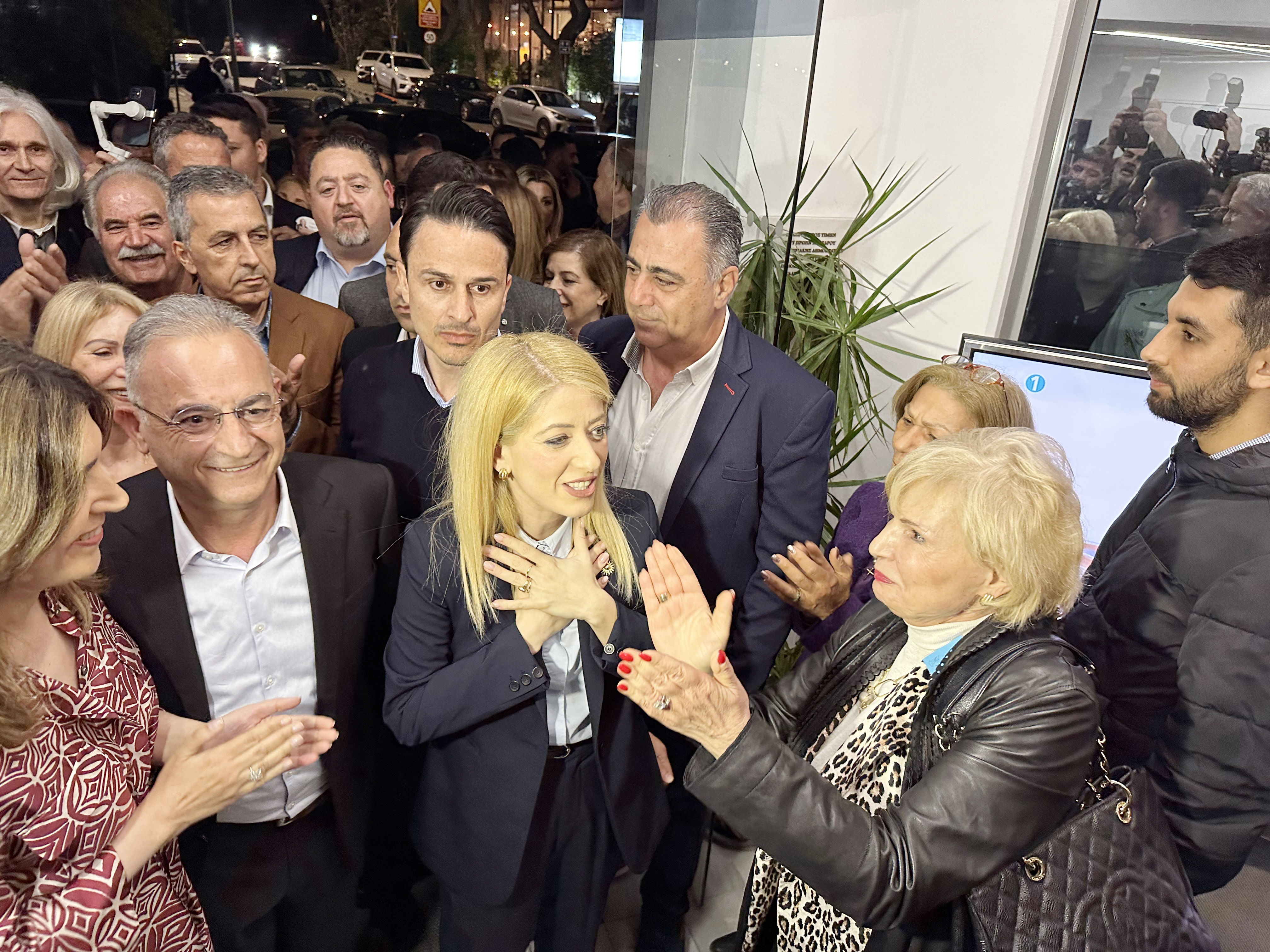 image Annita Demetriou wins Disy leadership taking almost 70 per cent of the vote (Update 7)