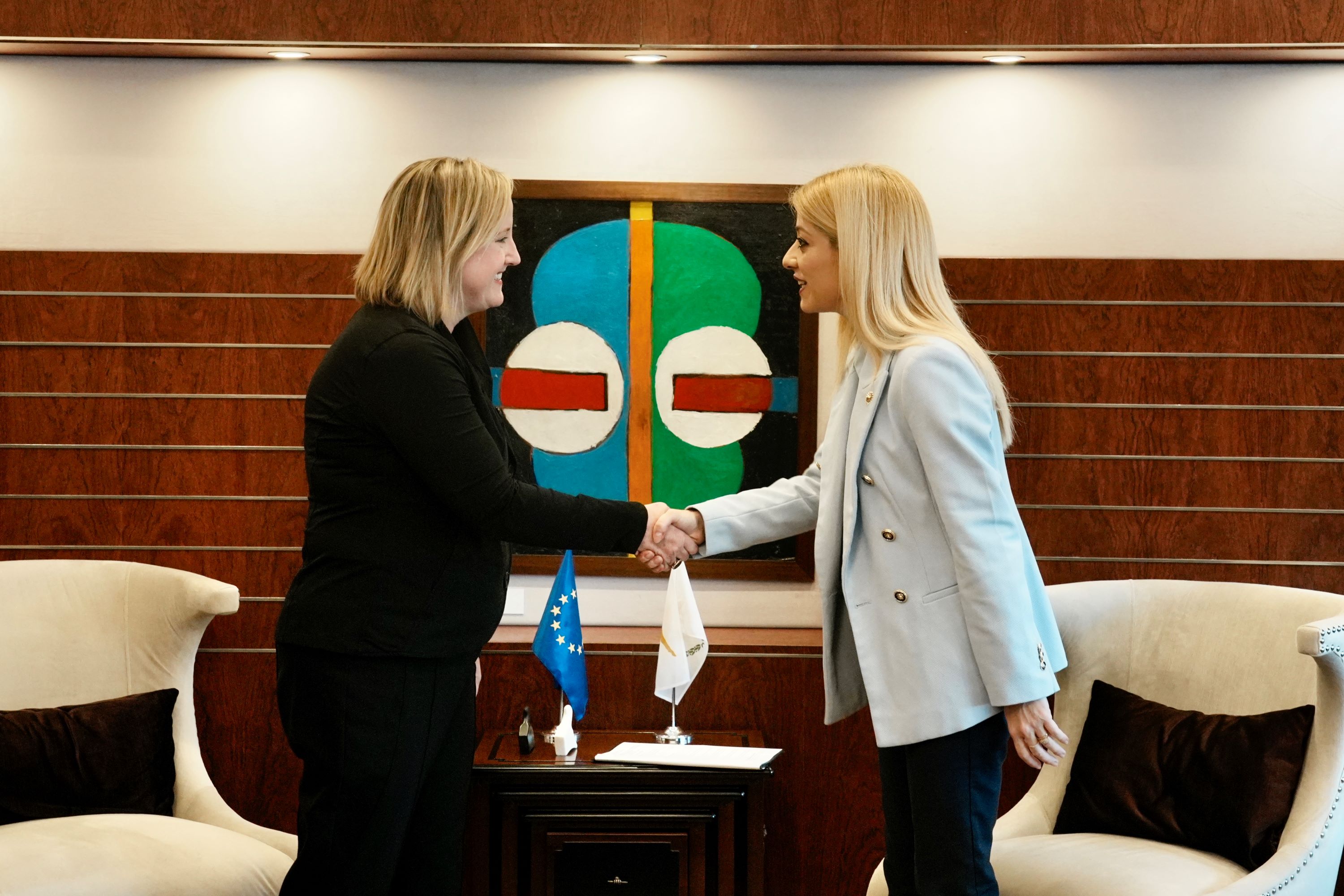 image House president and US ambassador discuss Cyprus problem