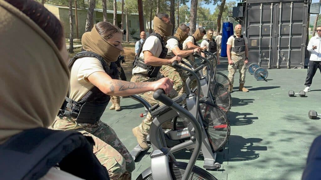 Katsani camp, Stavrovouni, commandos, commandoes