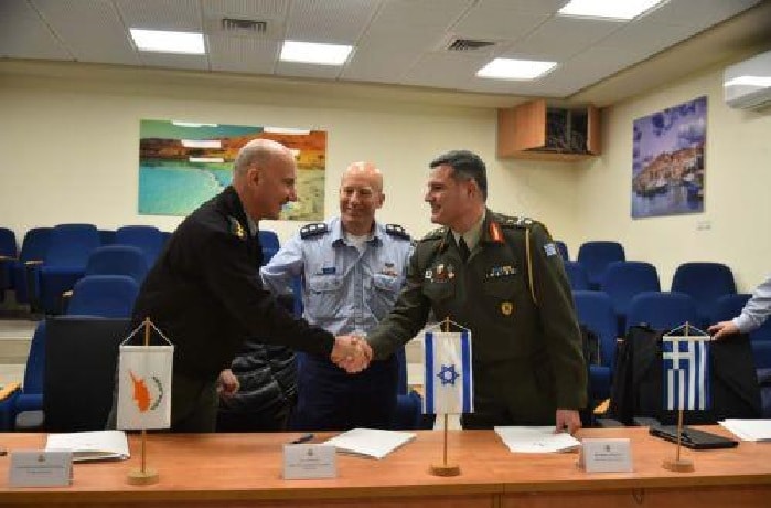 image Cyprus, Israel and Greece step up defence cooperation