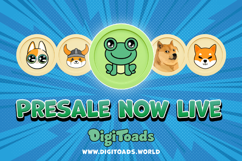 image Presale King DigiToads (TOADS), Stacks (STX), and Floki Inu (FLOKI) set to 10x your portfolio