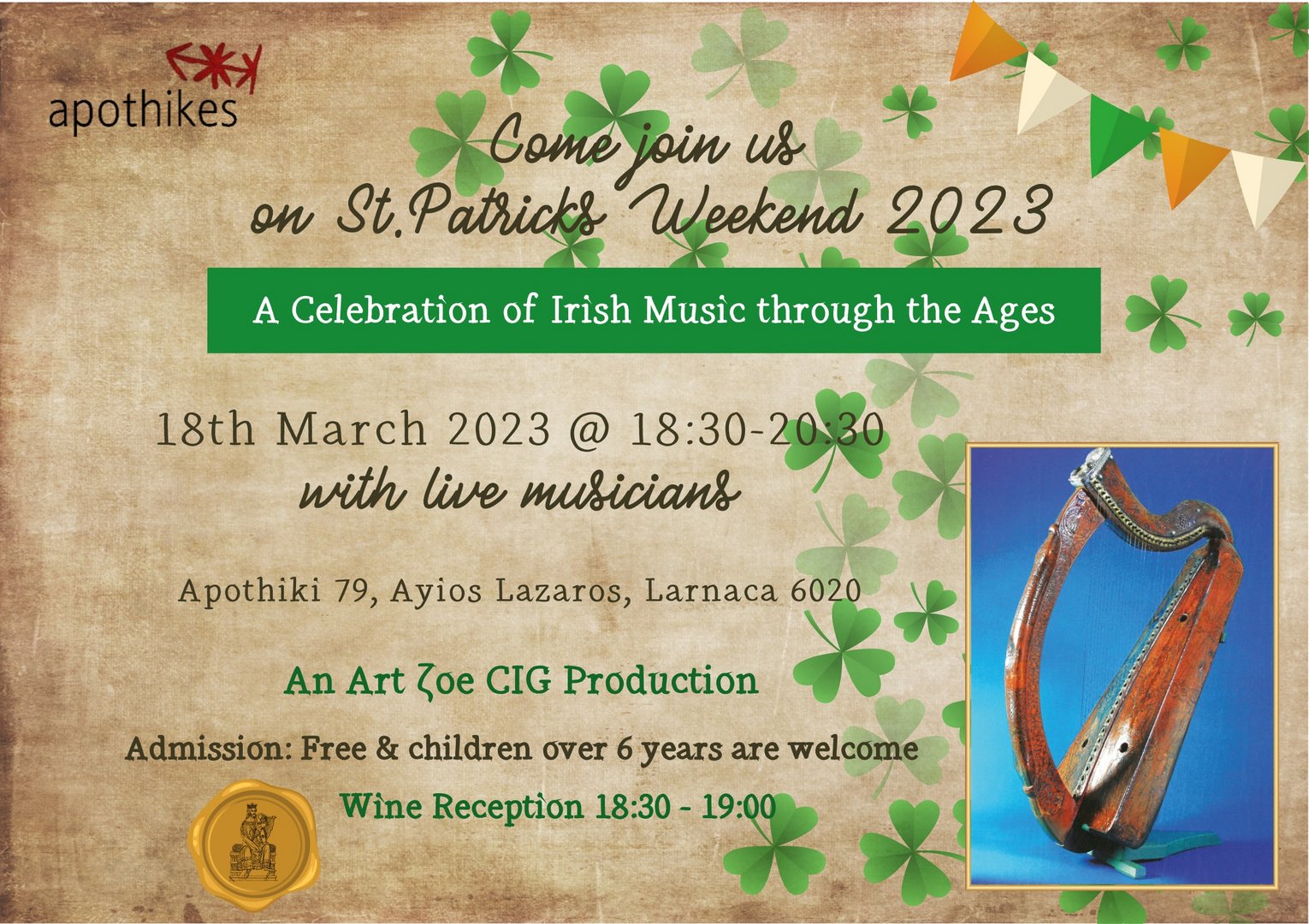 image A celebration of Irish Music through the ages