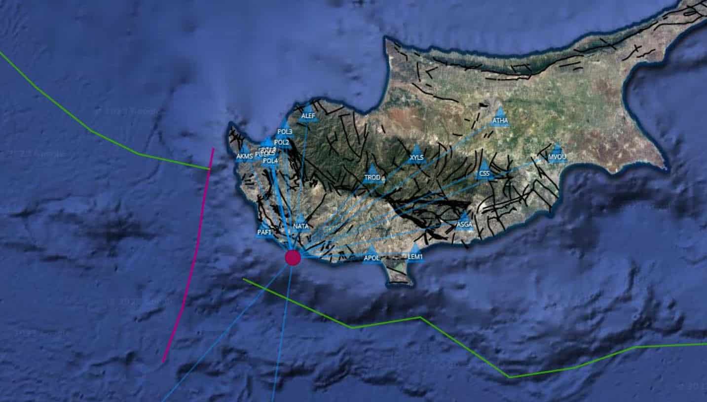 image 3.9 quake felt in Limassol