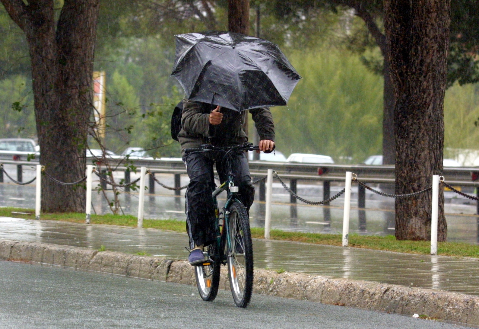 cover Yellow warning for storms with hail