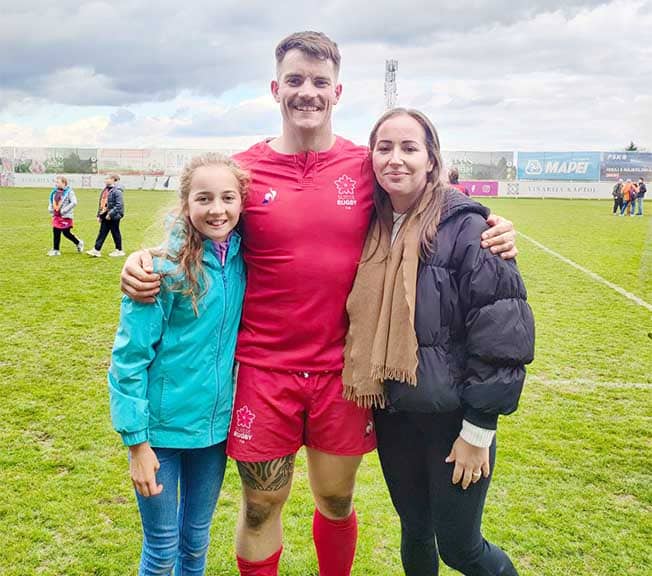 image Cyprus-based Sergeant makes international rugby debut