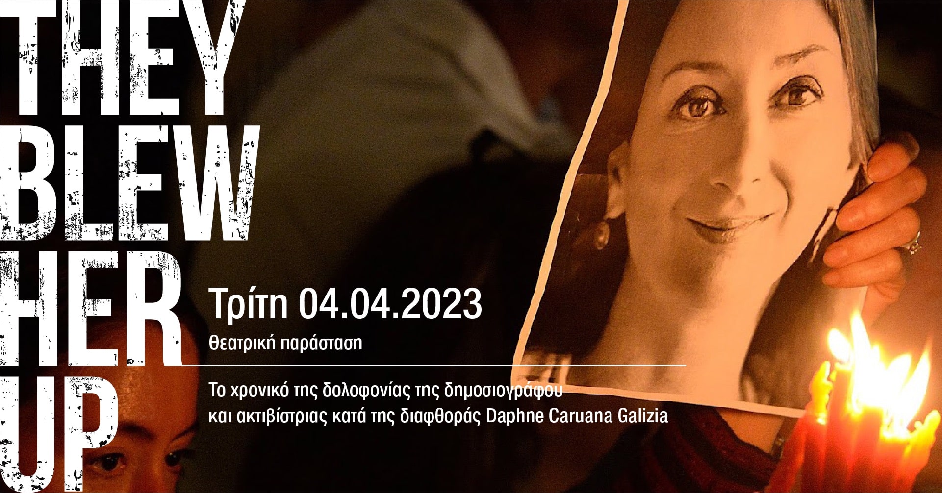 image They Blew Her Up: journalist’s murder brought to the stage