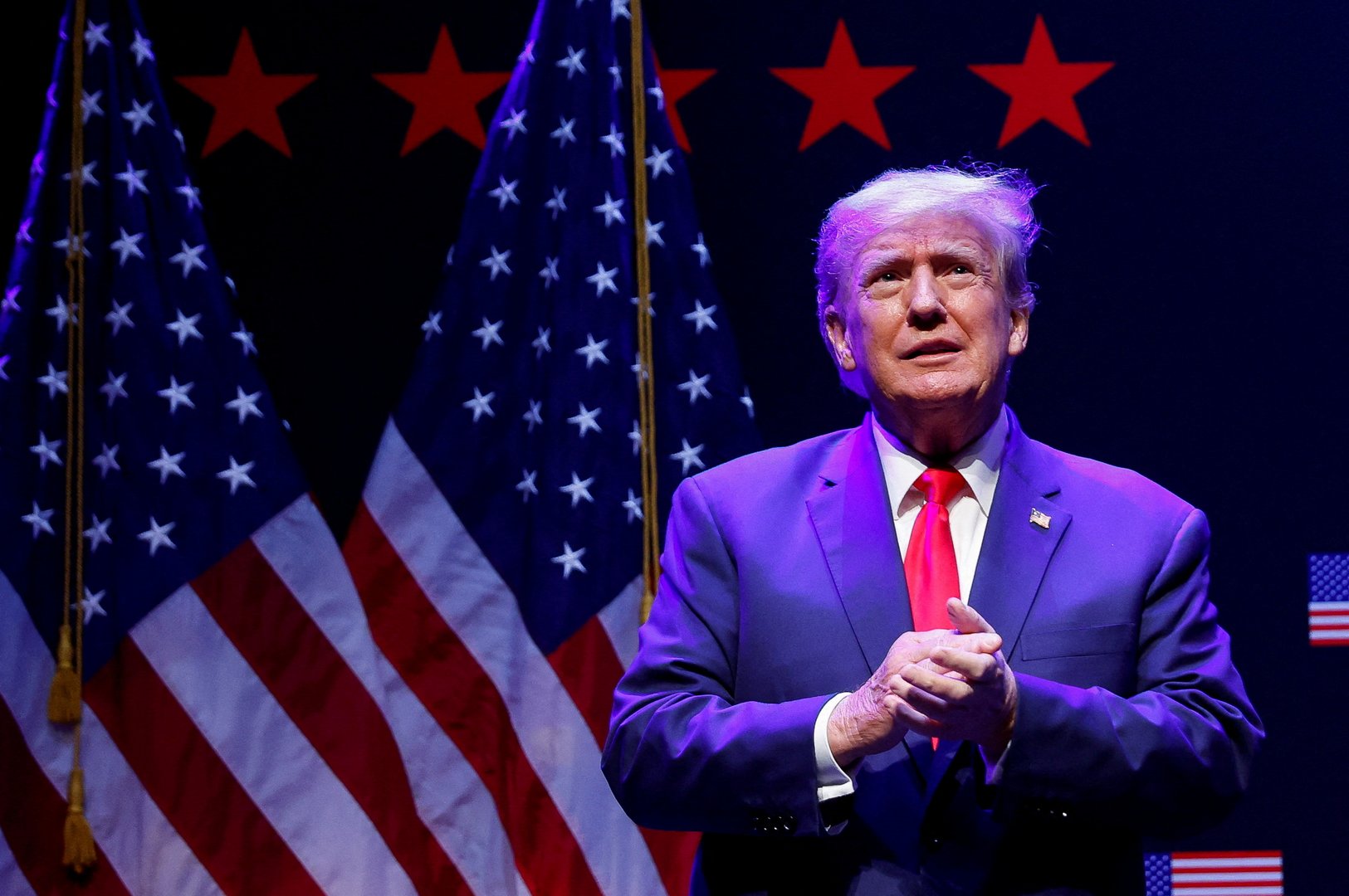 image Trump says he expects to be arrested on Tuesday, calls for protests (Updated)