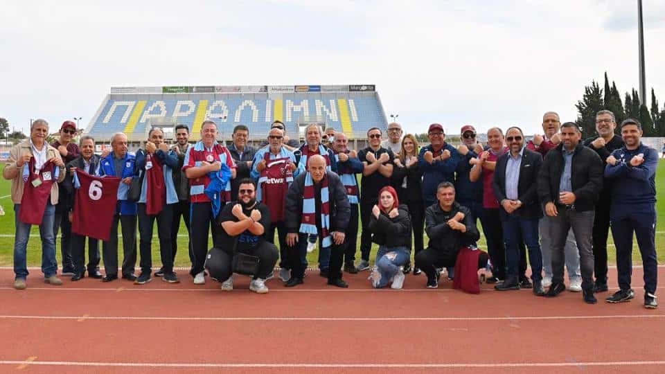 image West Ham fans and officials visit Paralimni