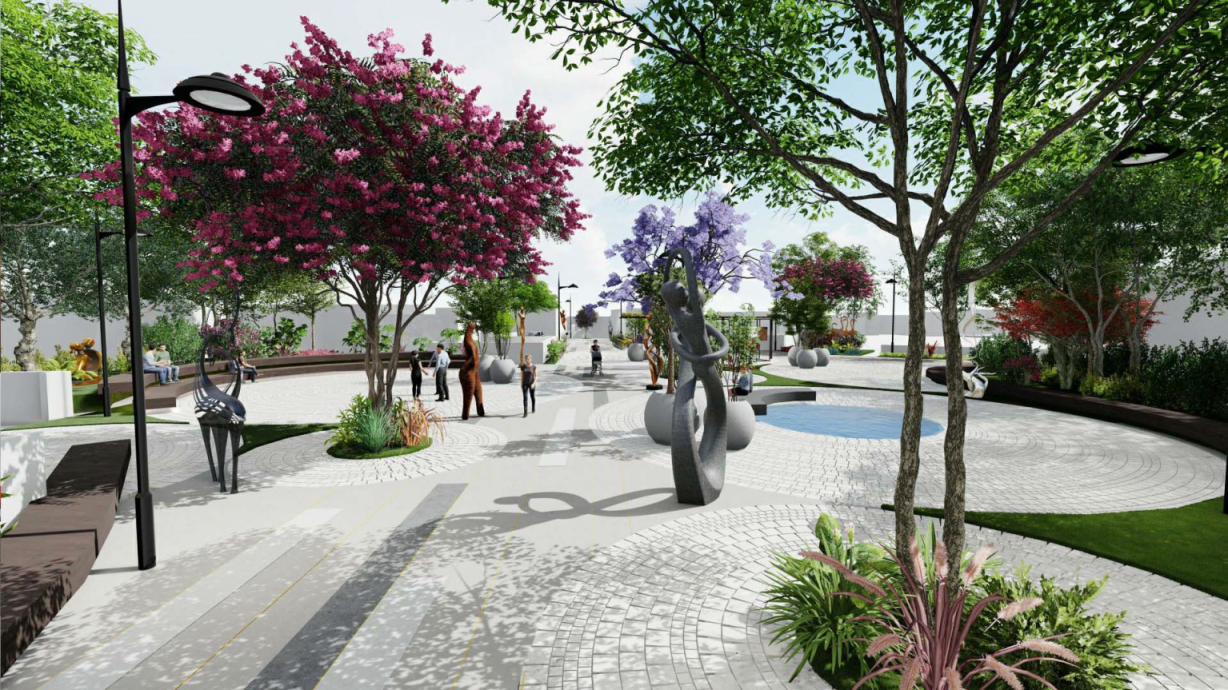 image Restoration works on Larnaca seafront continuing on schedule