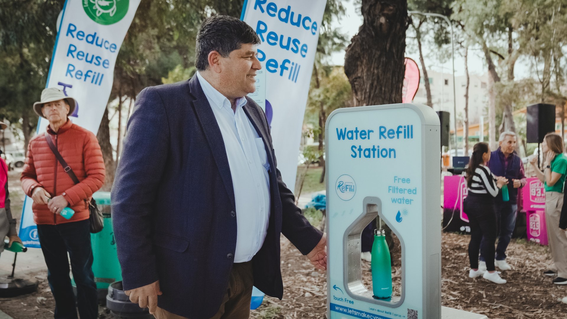 image Environmental NGO installs new water refill station