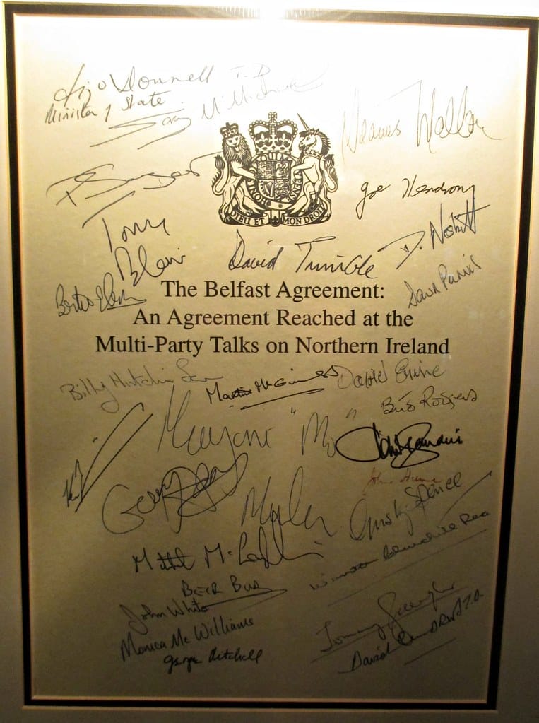 image What is the Good Friday Agreement and when was it signed?