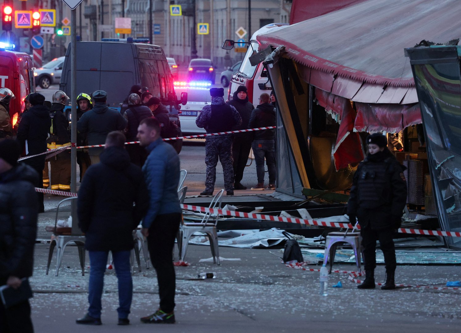 image Bomb that killed Russian war blogger wounded 32