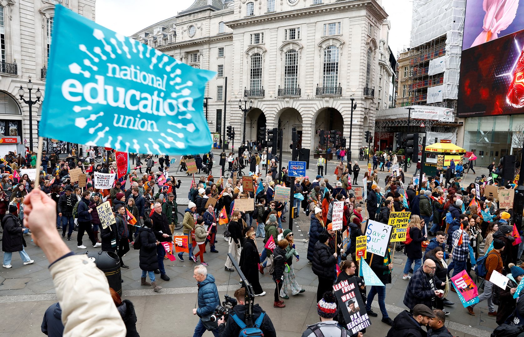image Teachers in England reject pay offer, announce further strikes