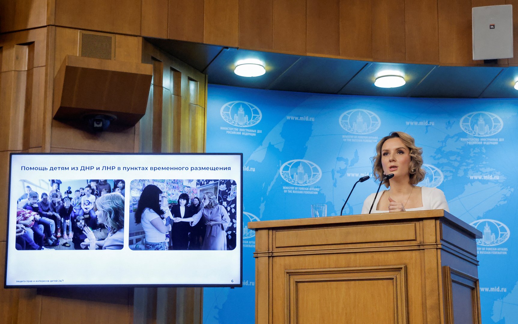 image Russian children&#8217;s commissioner rejects ICC war crime allegations as false