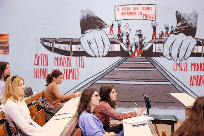 image After fatal Greek train crash, a campus simmers with rage