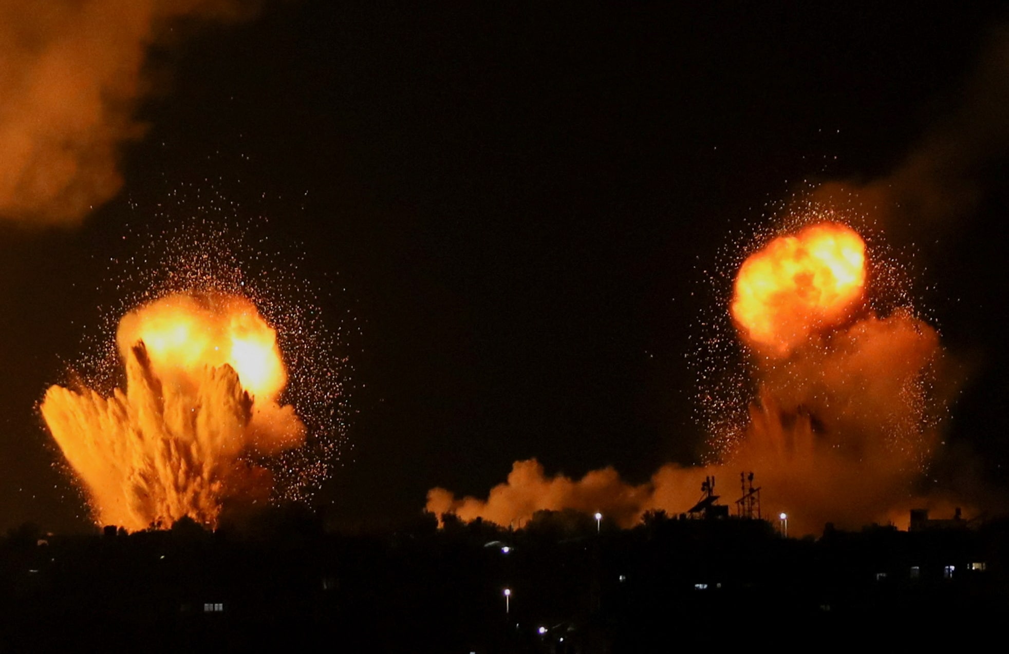 image Israel reinforces troops after violence along Lebanon, Gaza borders