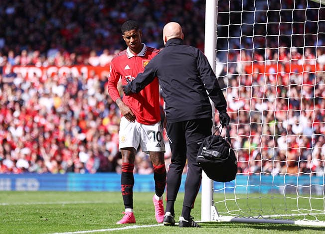image Ten Hag backs &#8216;disappointed&#8217; Rashford for quick return