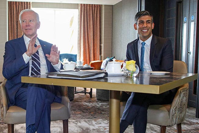 image Biden urges N. Ireland leaders to seize &#8216;incredible economic opportunity&#8217;