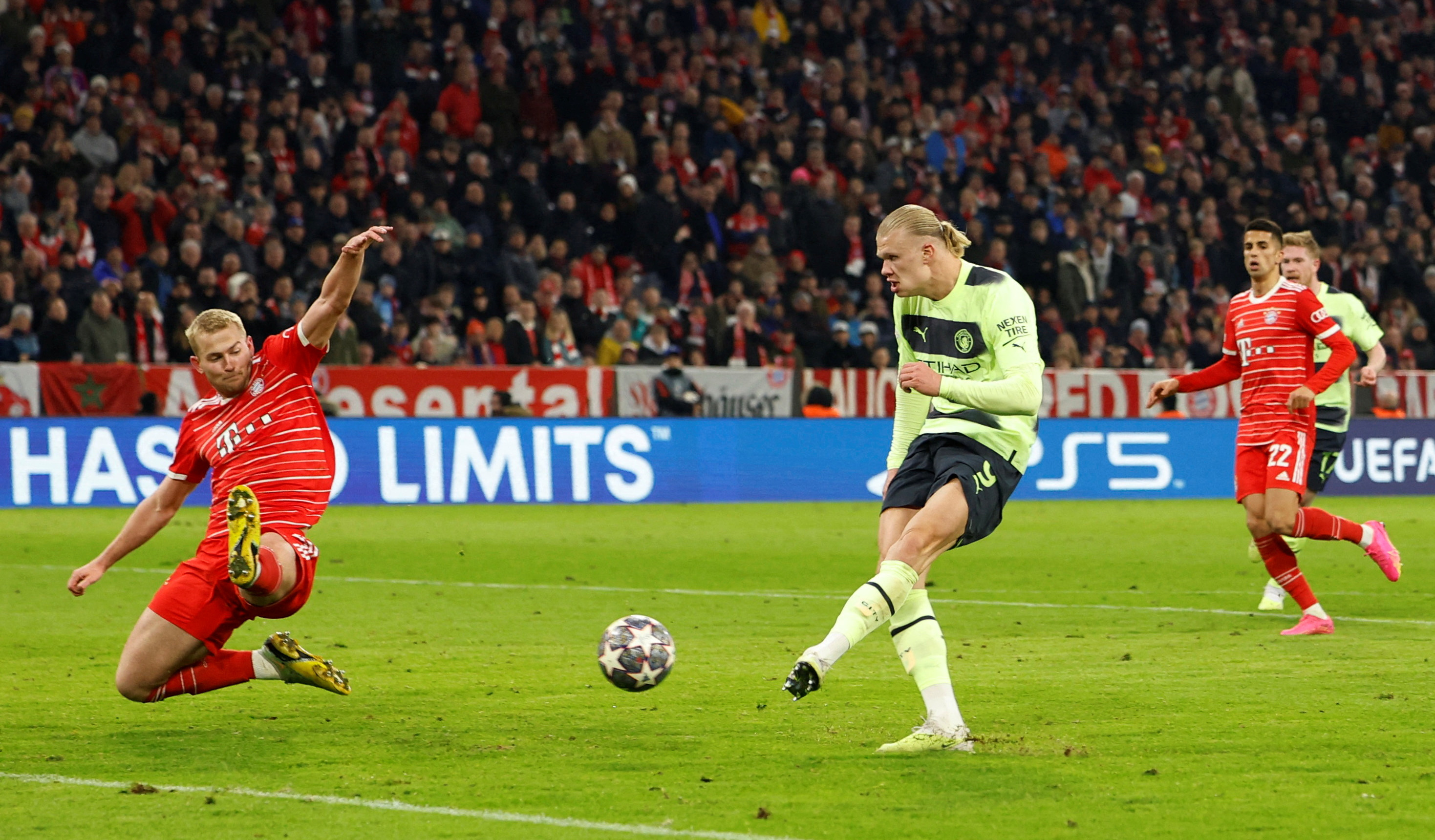 image Champions League: Man City ease into semis with draw at Bayern, Inter see off Benfica
