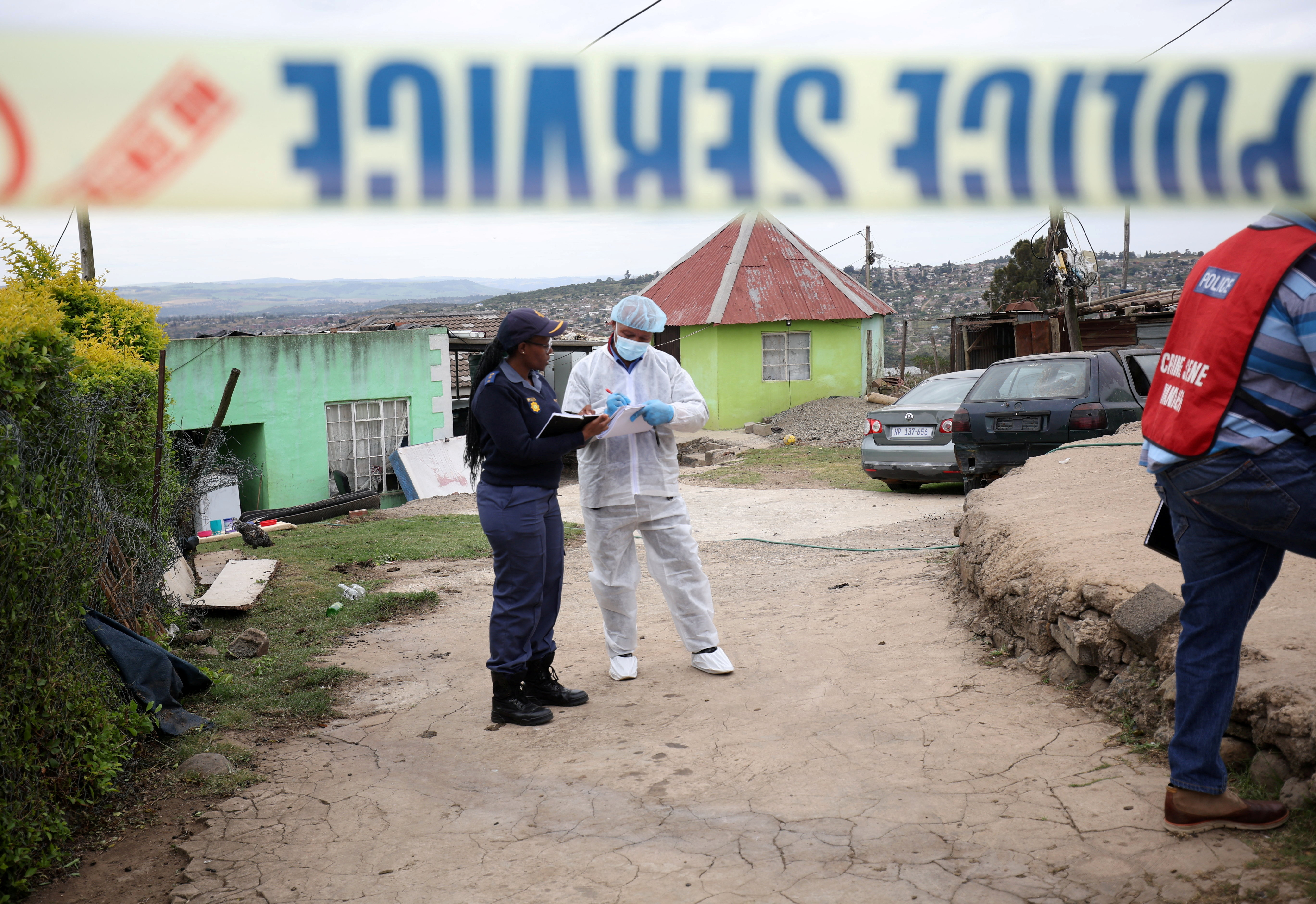 image Gunmen ambush family in South African homestead, kill 10