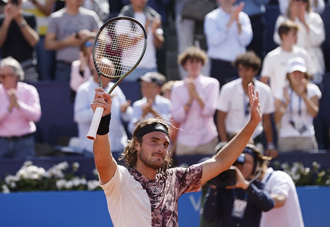 image Tsitsipas keen to build on run to Barcelona final