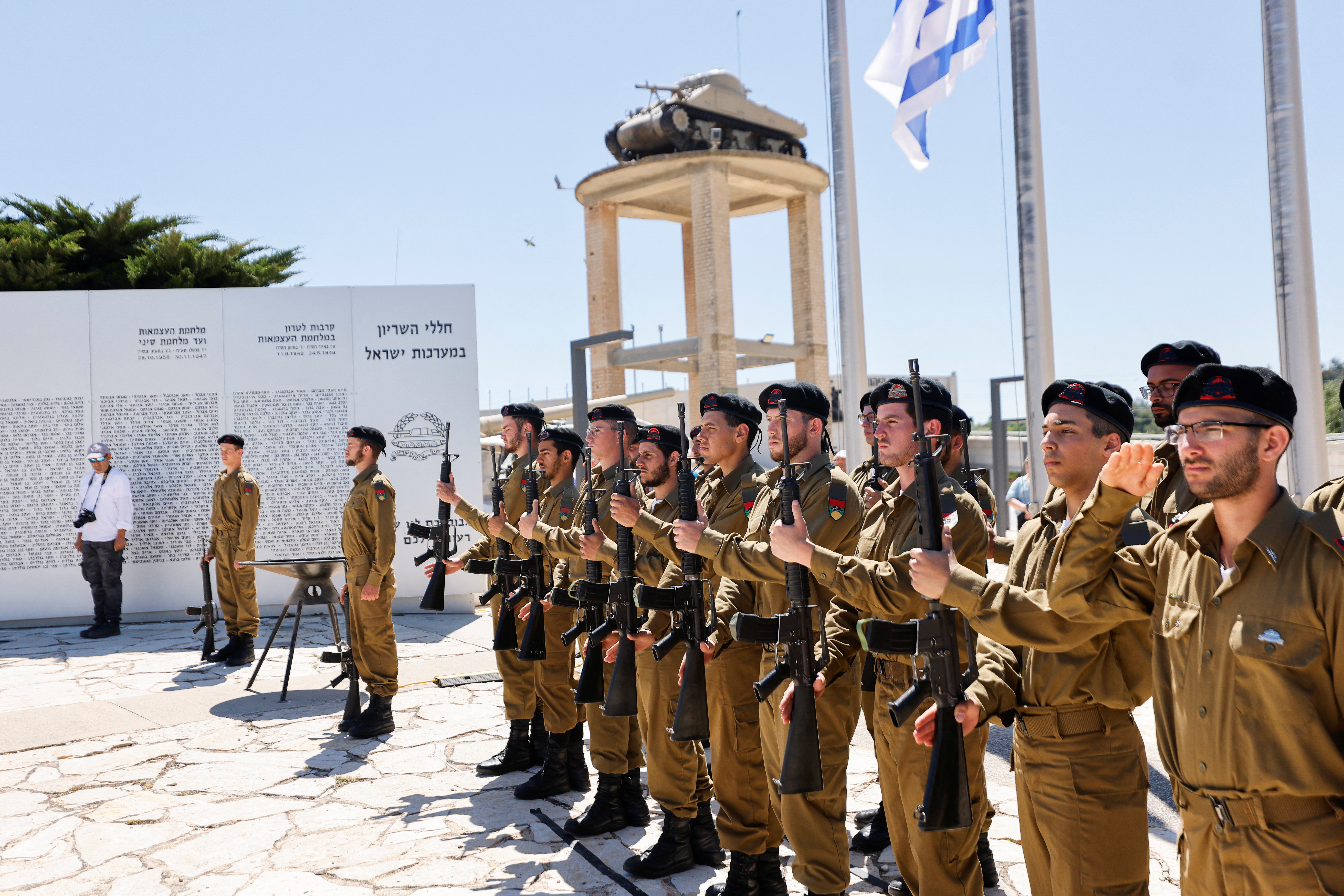 image Israeli forces say soldier shot Palestinian during stabbing attempt (Updated)