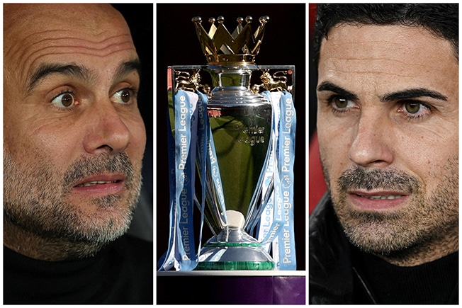 image Arsenal desperate to hold off City charge in title showdown