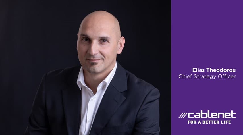 Cablenet Chief Strategy Officer Elias Theodorou