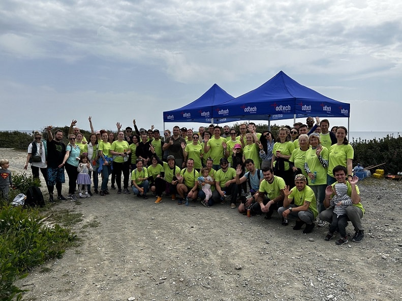 AdTech Holdings & Cyprus Friends Club clean-up March 2023