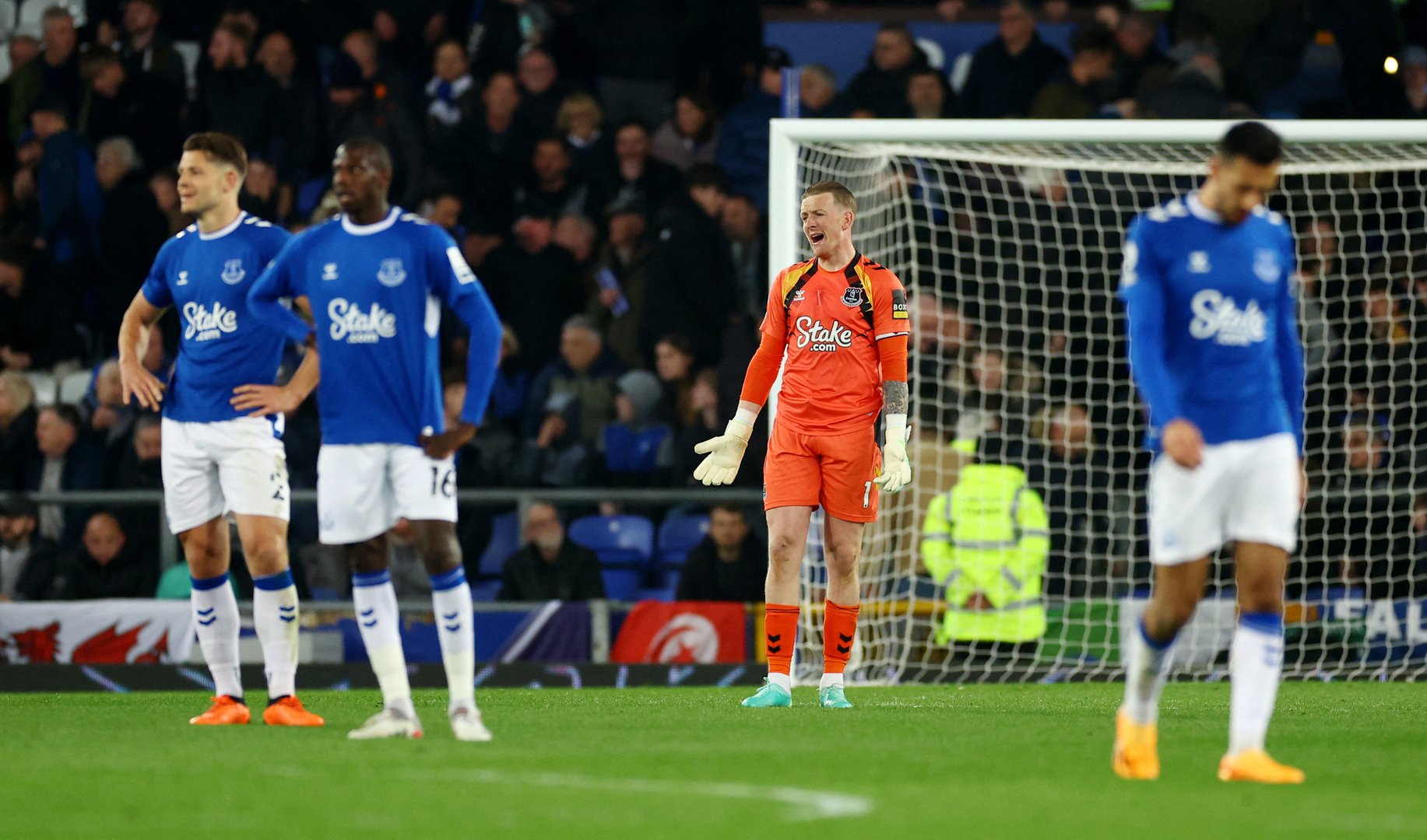 image Everton&#8217;s 69-year top-flight run hanging by a thread