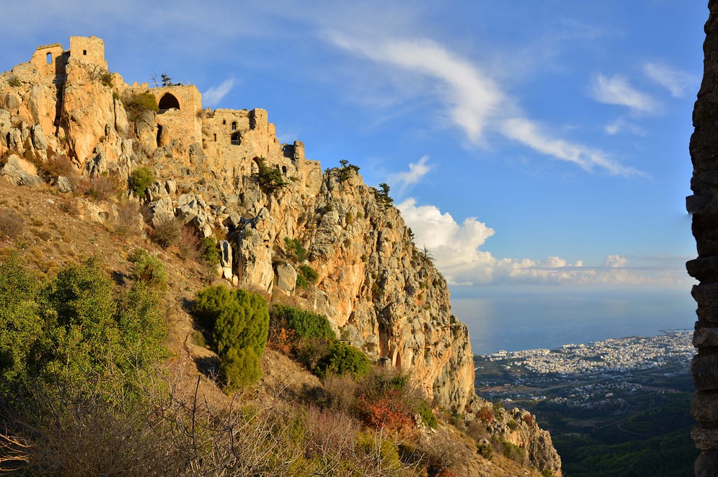 feature nick sweeping view from st hilarion show how the divide has stopped development