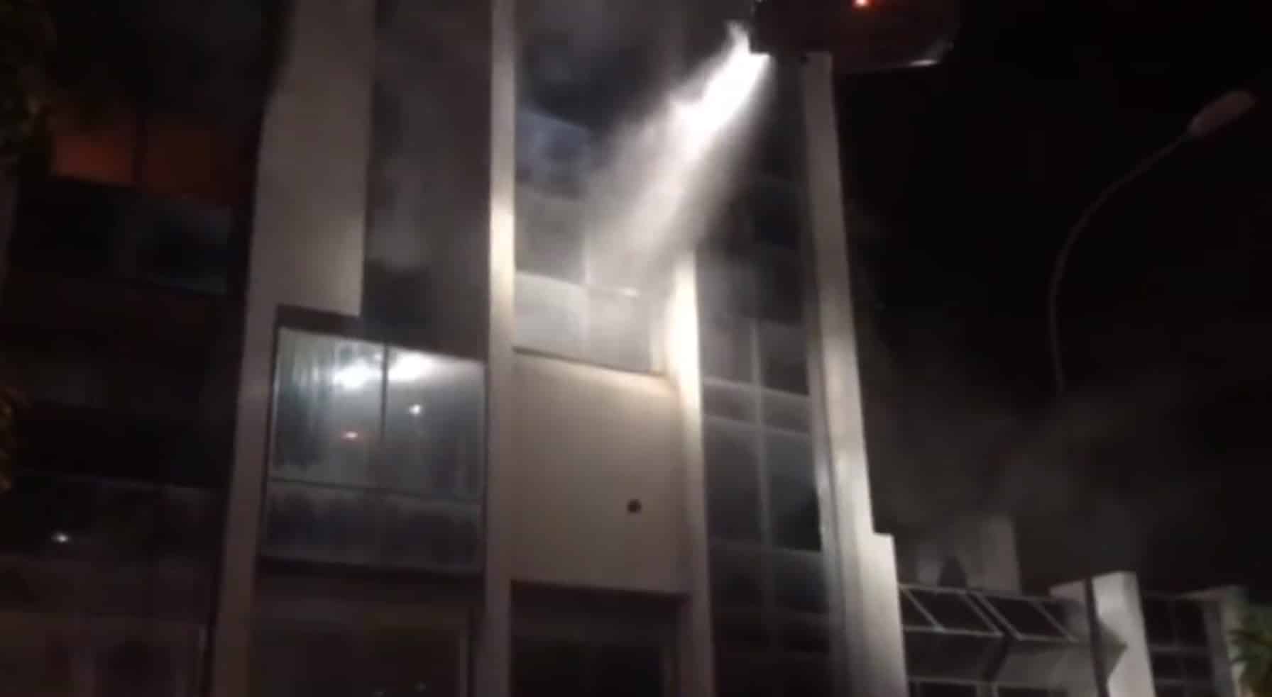 image Third floor of Giorkio Residence damaged after fire (Updated)