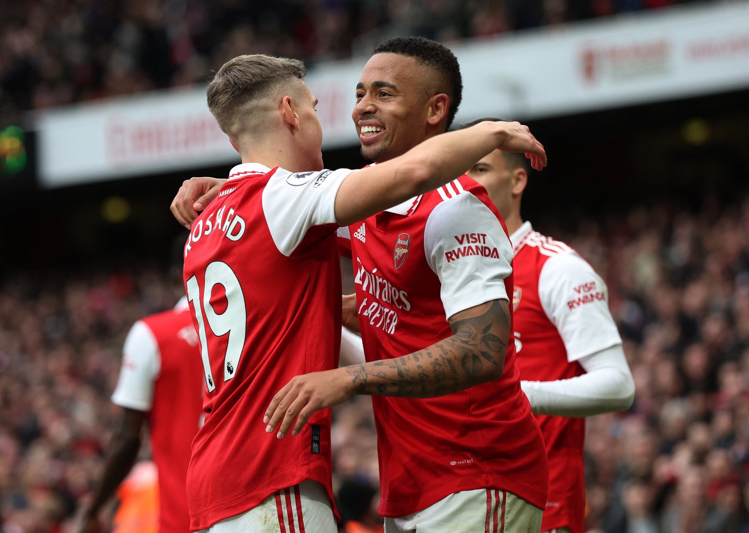 image Leaders Arsenal respond in style after Man City thrash Liverpool