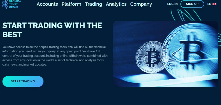 image General Trust Group review: Platform for beginners