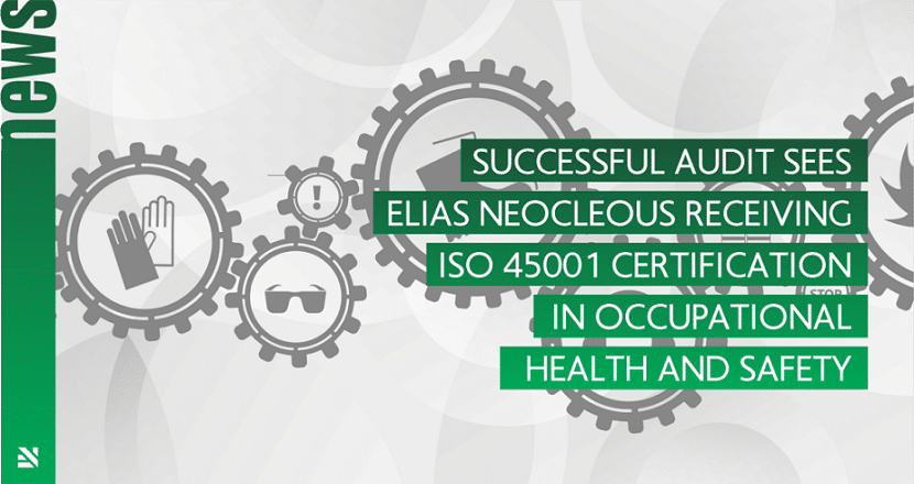 image Elias Neocleous achieves new Health and Safety accreditation