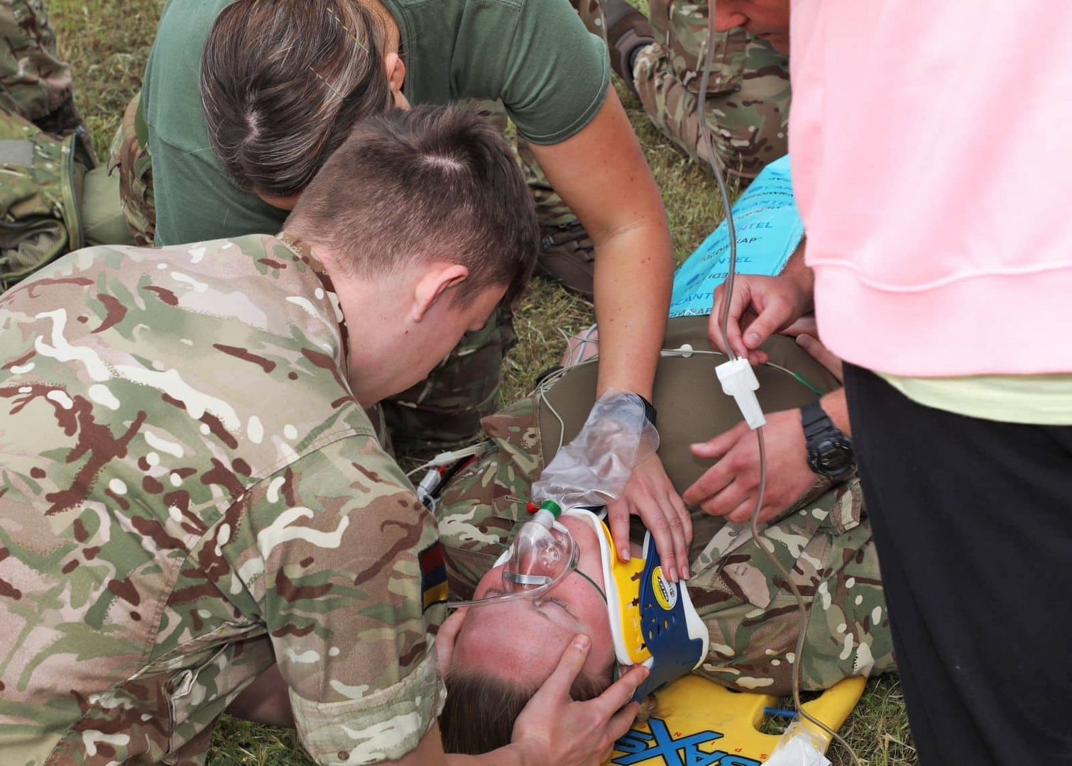 image Bases Emergency Services conduct joint training