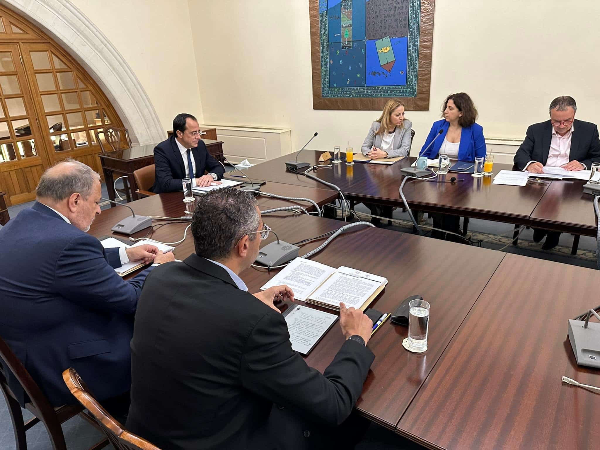image Cyprus&#8217; reputation won’t be smeared says President after sanctions meeting