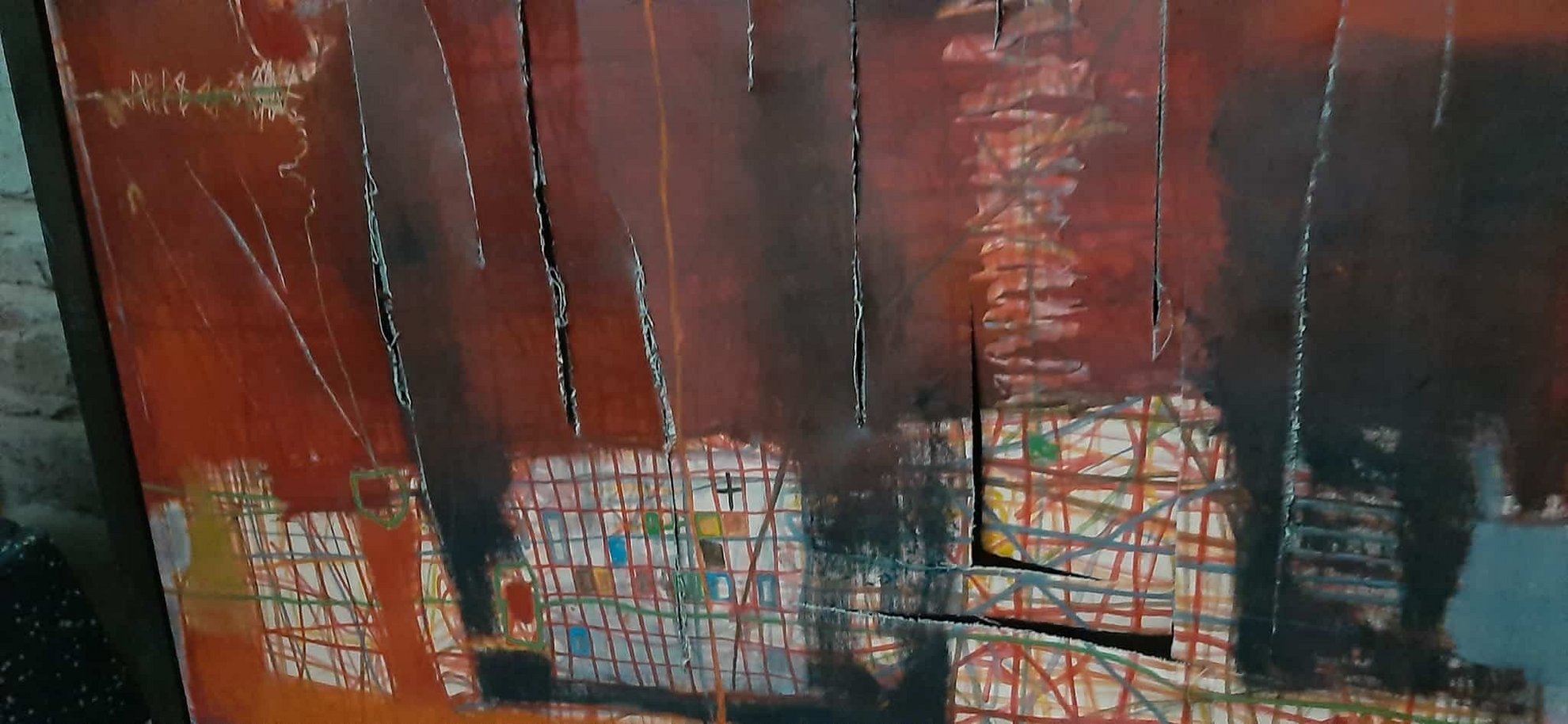image Artists’ studio vandalised, numerous works destroyed