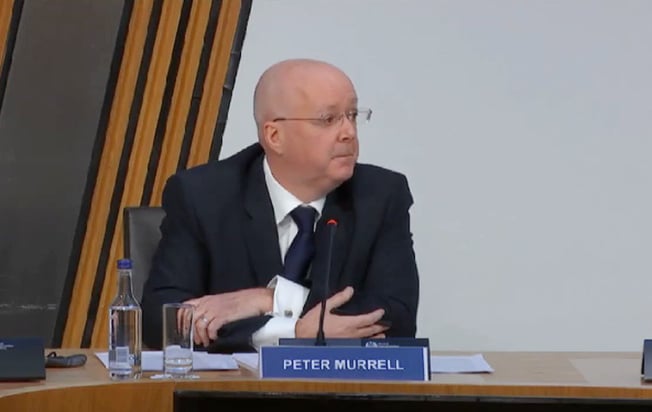 image Husband of ex-Scottish leader Sturgeon quizzed by police in SNP funding probe