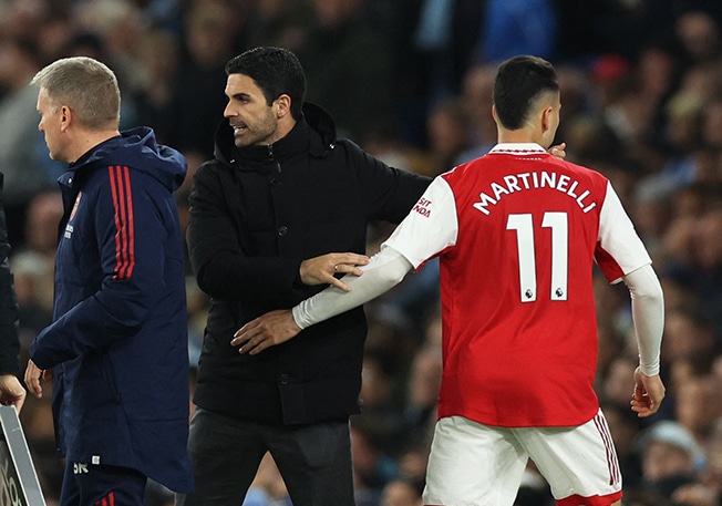 image Arsenal players still have fire in their bellies, says Arteta