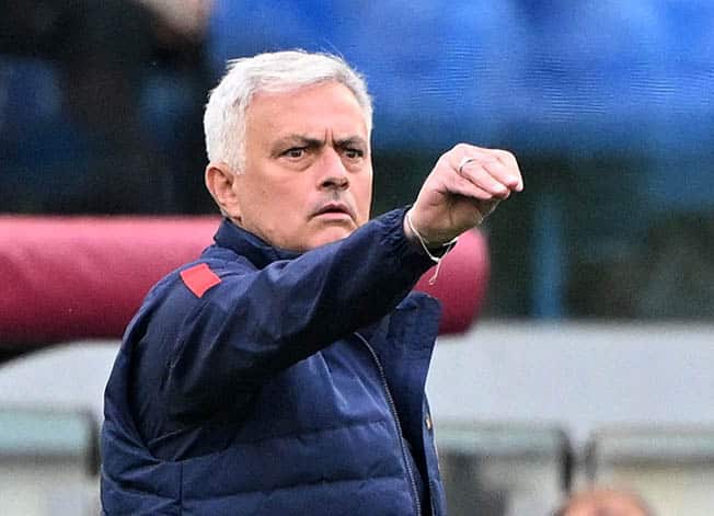 image Mourinho dismisses PSG talk ahead of Europa League semi-final