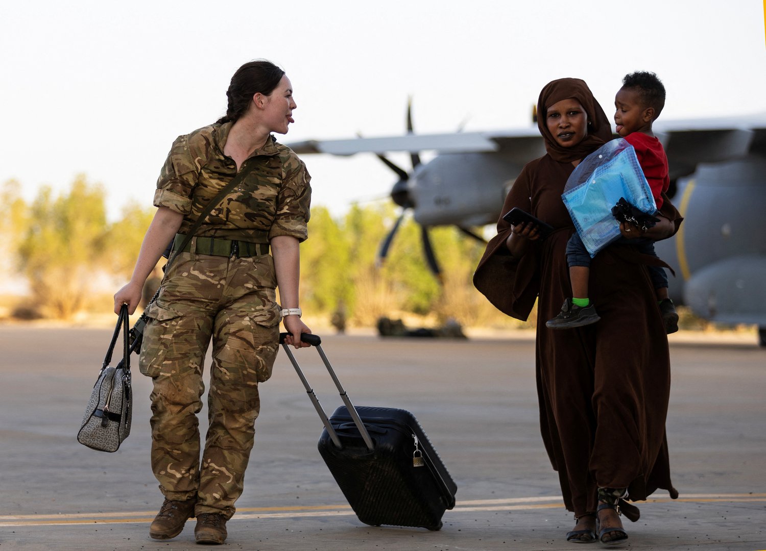 image 2,350 foreign nationals evacuated from Sudan via Cyprus