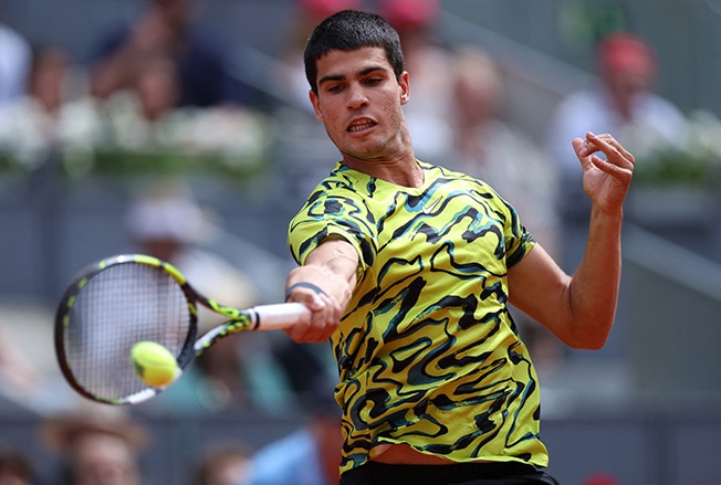 image Alcaraz says Nadal still the man to beat at Roland Garros