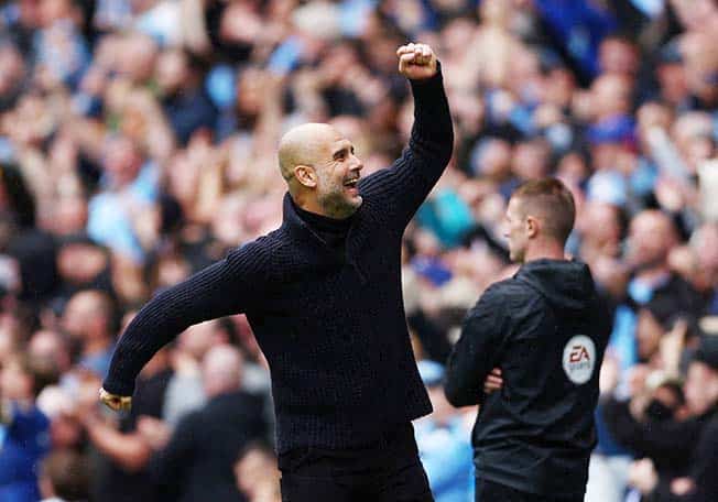 image Guardiola and treble-chasing Man City face balancing act